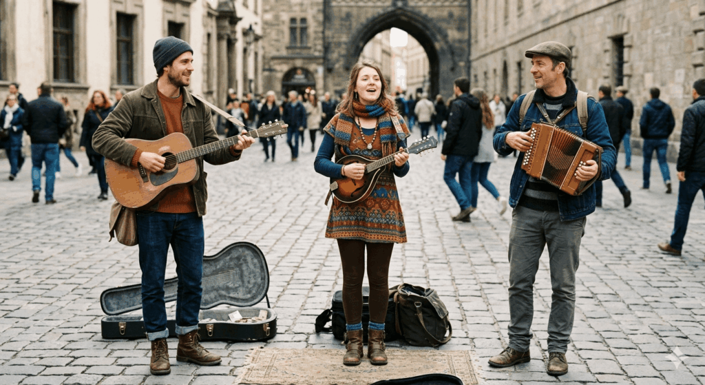 Straßenmusiker Outfit Ideen 2026